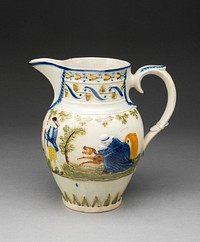 "The Fox and the Grey Goose" Nursery Rhyme Jug