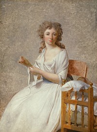 Madame de Pastoret and Her Son by Jacques Louis David