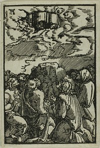 The Ascension, from The Fall and Redemption of Man by Albrecht Altdorfer