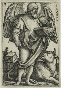 St. Luke, from The Four Evangelists by Hans Sebald Beham