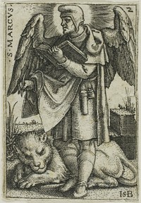 St. Mark, from The Four Evangelists by Hans Sebald Beham