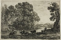 The Cowherd by Claude Lorrain