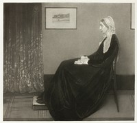 Arrangement in Grey and Black No. 1: Portrait of the Artist's Mother by Richard Josey