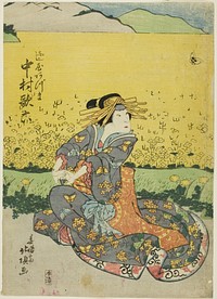 The Actor Nakamura Karoku I as Fujiya Azuma by Shunshosai Hokucho