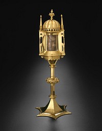 Circular Reliquary with Domed Roof and Relics of Saints Godehard and Bernward