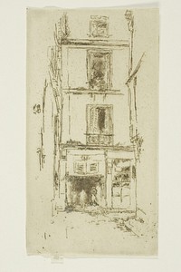 Rue des Bons Enfants, Tours by James McNeill Whistler