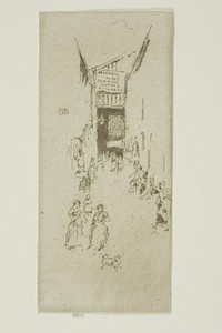 Fleur-de-lys Passage by James McNeill Whistler