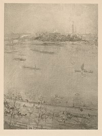 The Thames by James McNeill Whistler