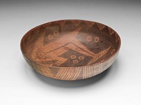 Bowl with Fish Motif by Paracas