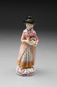 Figure of a Girl by Limbach Porcelain Factory