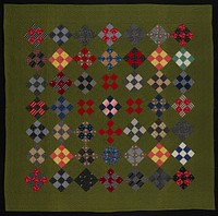 Bedcover ("Nine Patch" Quilt)