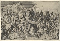 The Road To Calvary by Martin Schongauer