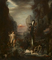Hercules and the Lernaean Hydra by Gustave Moreau