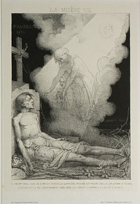 Plate Eight from Misery by Charles Rambert