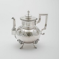 Hot Water Kettle, part of Tea and Coffee Set by Rogers and Smith Company (Maker)