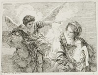 Hagar by Hutin, Charles François