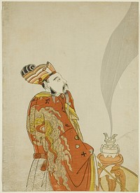 Incense That Revives the Image of the Dead - Emperor Wu of the Han Dynasty by Komatsuya Hyakki