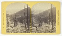 Cañon, Valley of the Conejos River, looking south from vicinity of "Lost Lakes", No. 36 from the series "Geographical Explorations and Surveys West of the 100th Meridian" by Timothy O'Sullivan