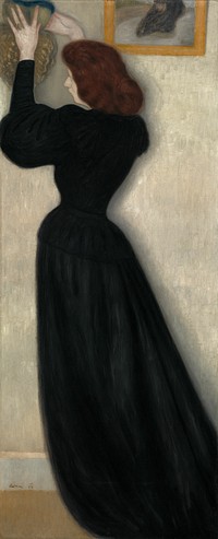 Slender Woman with Vase by Jozseph Rippl-Rónaï