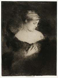 Profile of a Woman by Theodore Roussel