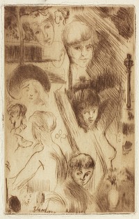 Sketch Plate, Parson's Green by Theodore Roussel