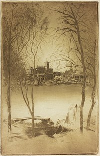 Laburnums and Battersea by Theodore Roussel