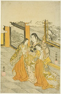 Shutendoji in Oeyama Palace by Komatsuya Hyakki