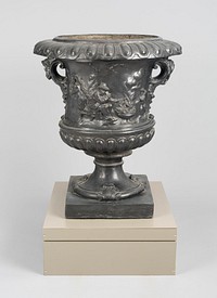 Garden Urn Emblematic of Winter