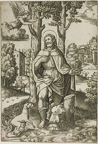 St. Roch by Master of the Die