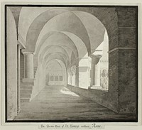 The Cloister of San Lorenzo Fuori le Mura, Rome