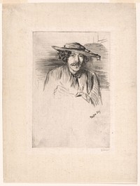 Whistler with a Hat by James McNeill Whistler