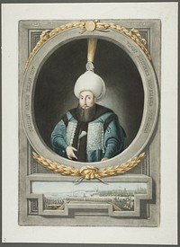 Selim Kahn III, from Portraits of the Emperors of Turkey by John Young