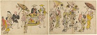 Parade of the Puppets by Okumura Masanobu