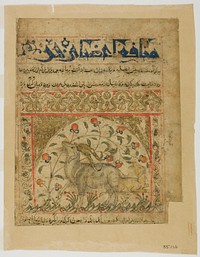 Two Goats from Manafi' al-Hayawan (On the Usefulness of Animals) of Ibn Bakhtishu' by Islamic