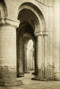 Ely Cathedral: North Transept into North Aisle by Frederick H. Evans