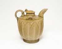 Covered Ewer with Upright Lotus Petals