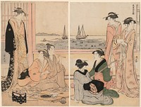 The Fourth Month, from the series "Twelve Months in the South (Minami juni ko)" by Torii Kiyonaga