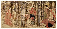 The Fifth Month, a Set of Three (Gogatsu sambukutsui), from the series "Twelve Months by the Twin Brushes of Toyohiro and Toyokuni (Toyohiro Toyokuni ryoga juni ko)" by Utagawa Toyokuni I