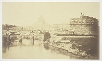 Untitled (bridge over Tiber River) by Robert MacPherson