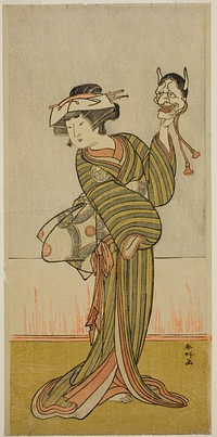 The Actor Yamashita Kinsaku II in an Unidentified Role by Katsukawa Shunkо̄