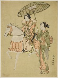 The Young Horseman by Suzuki Harunobu