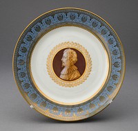 Plate by Manufacture nationale de Sèvres (Manufacturer)