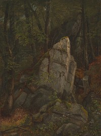 Study of Rocks in Pearson's Ravine by Asher Brown Durand