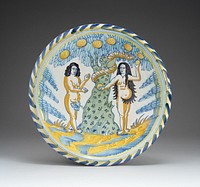 Charger by Lambeth Potteries
