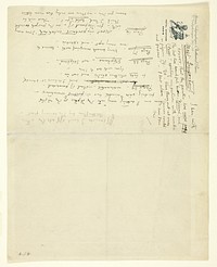 Letter to William Heinemann with corrections for Eden versus Whistler: The Baronet and the Butterfly. A Valentine with a Verdict by James McNeill Whistler