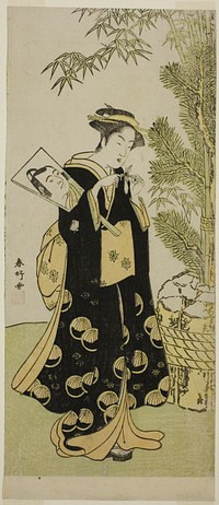 The Actor Segawa Kikunojo III as Otora in the Play Ume-goyomi Akebono Soga, Performed at the Ichimura Theater in the Third Month, 1780 by Katsukawa Shunkо̄