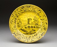Plate by Montereau Pottery (Manufacturer)