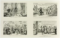 "My Wife is a Woman of Mind" from George Cruikshank's Steel Etchings to The Comic Almanacks: 1835-1853 (top left) by George Cruikshank