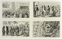 Alarming Sacrifice from George Cruikshank's Steel Etchings to The Comic Almanacks: 1835-1853 (top left) by George Cruikshank