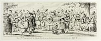 The "Bloomers" in Hyde Park, or an Extraordinary Exhibition for 1852 from George Cruikshank's Steel Etchings to The Comic Almanacks: 1835-1853 by George Cruikshank